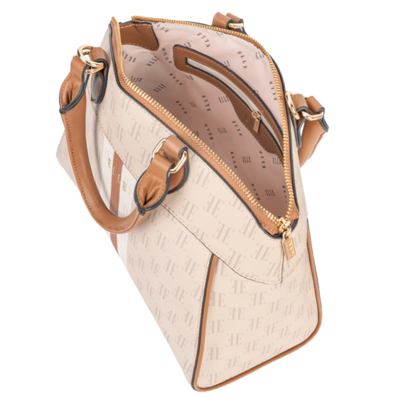 ELLE Monogram EL10120 Dome Handbag multi interior
