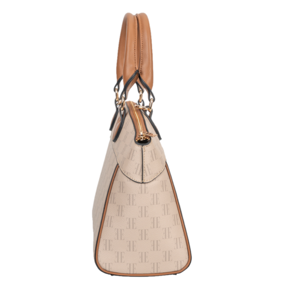 ELLE Monogram EL10120 Dome Handbag multi side R