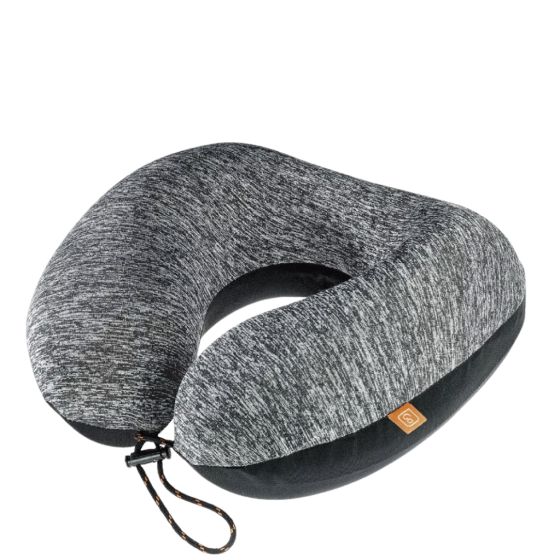 Go TRavel 485 Memory foam pillow orange front3qrtr