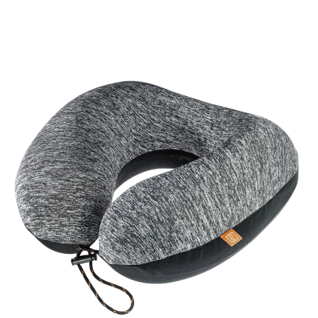 Go TRavel 485 Memory foam pillow orange front3qrtr