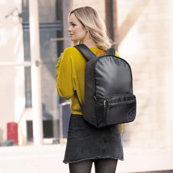 Go TRavel 865 lightweight foldaway backpack black lifestyle3
