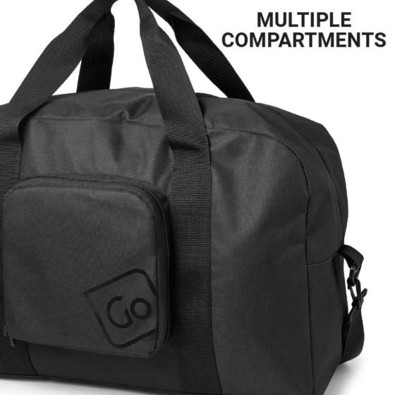 Go TRavel 868 foldaway duffle bag black feature2