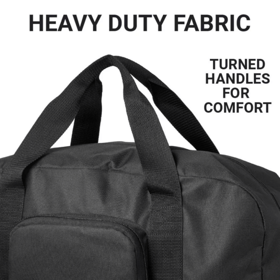 Go TRavel 868 foldaway duffle bag black feature3