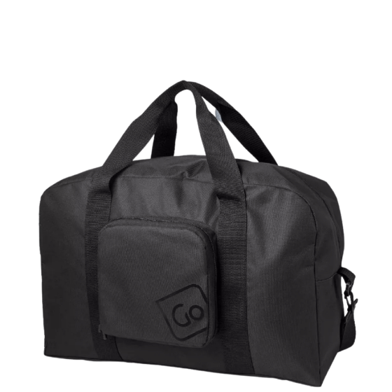 Go TRavel 868 foldaway duffle bag black front3qrtr