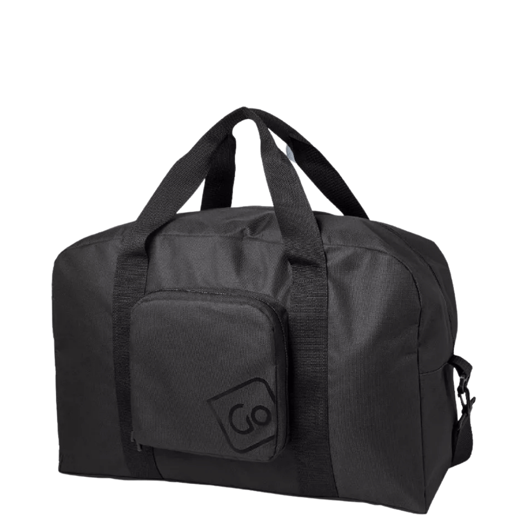 Go TRavel 868 foldaway duffle bag black front3qrtr