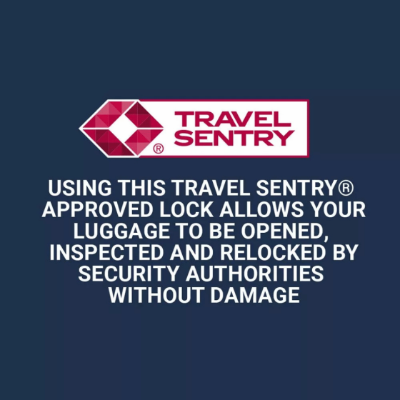 Go Travel Classic TSA combi lock silver claim