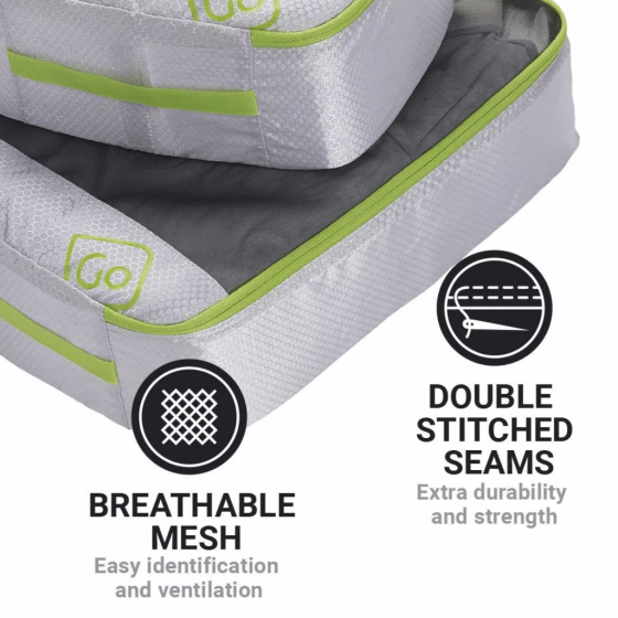 Go Travel ST284 Deeper packing cubes feature1