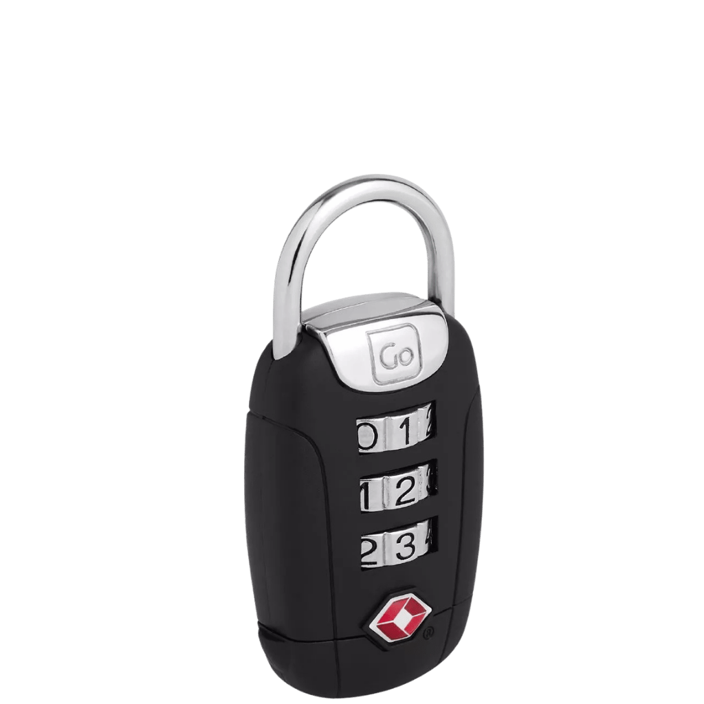 Go Travel Twist TSA Padlock black 358 101 front3qrtr