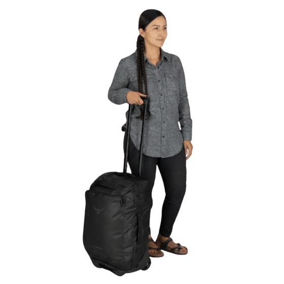Osprey New Rolling Transporter 40L black lifestyle1