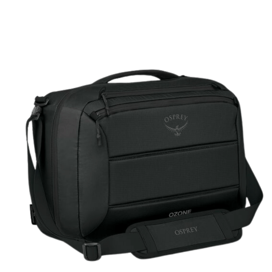 Osprey Ozone 20L boarding briefcase black front3qrtr
