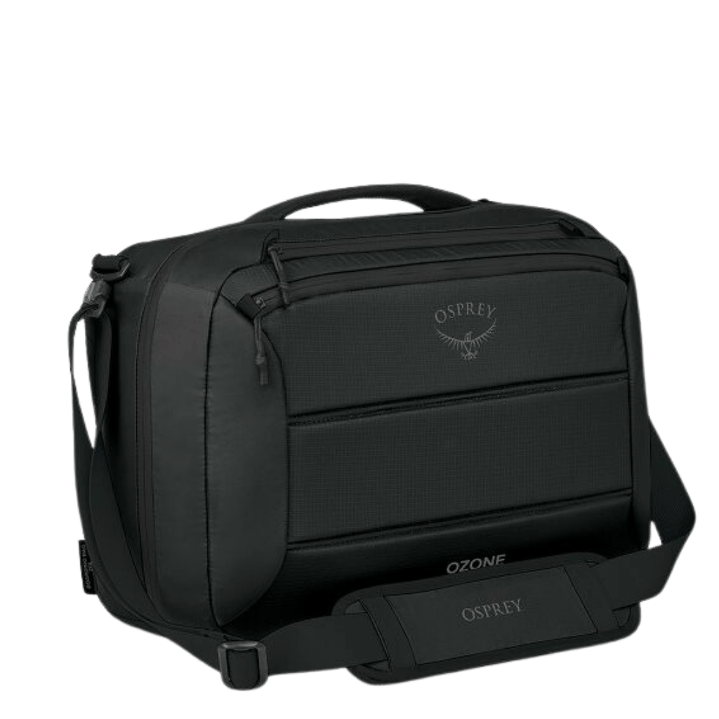 Osprey Ozone 20L boarding briefcase black front3qrtr