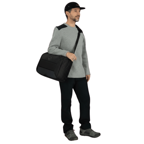 Osprey Ozone 20L boarding briefcase black lifestyle1