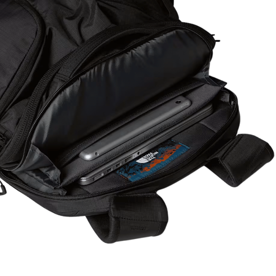 The North Face Surge Backpack black interior3