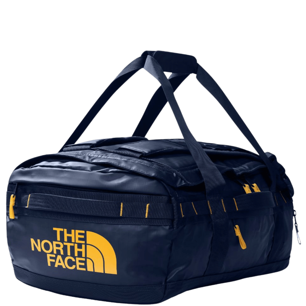 The North Face 42L Base Camp Voyager 42L Duffle navy front3qrtr primary