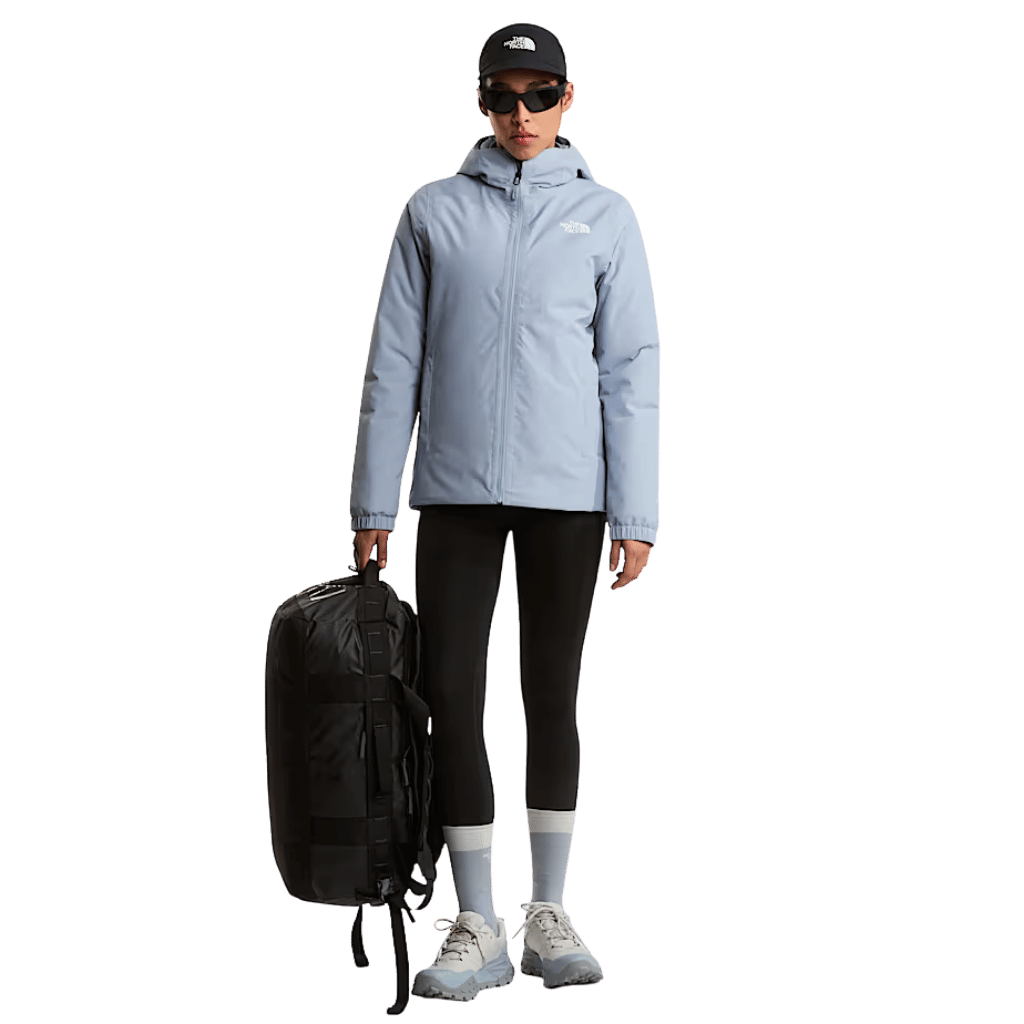 The North Face 42L Base Camp Voyager Duffle Black asphalt grey lifestyle2