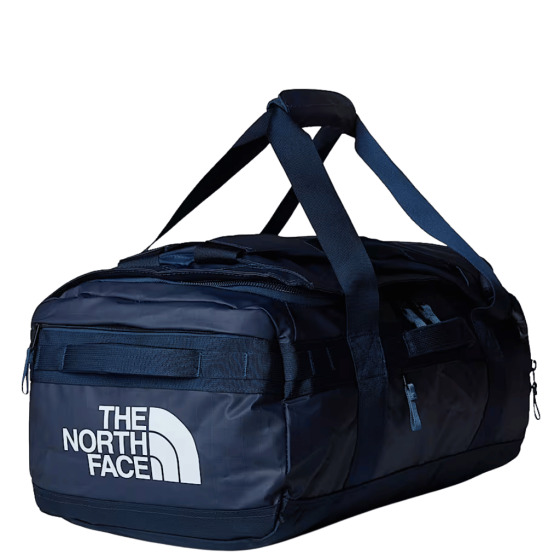 The North Face 42L Base Camp Voyager Duffle Shady Blue Navy front3qrtr