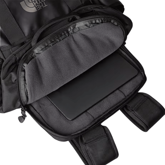 The North Face Base Camp Dypack black interior2