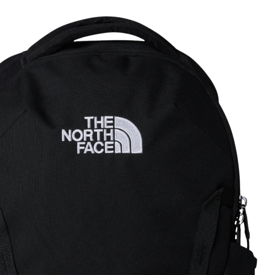 The North face Vault Backpack Black logo