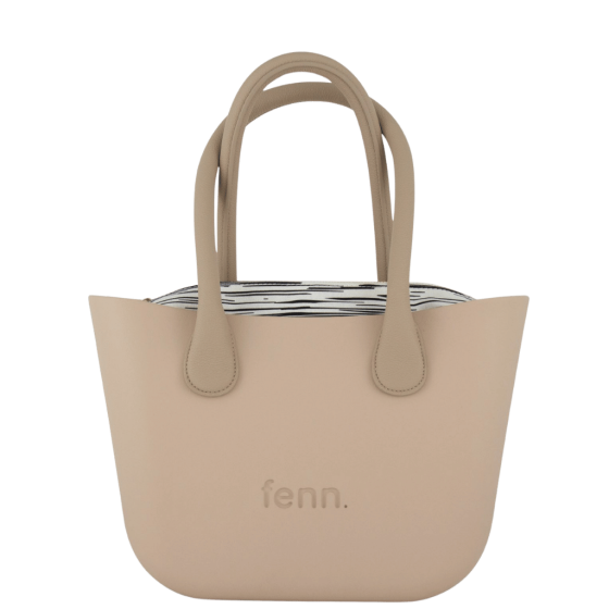 Fenn 9462 Petite Sand round handles printed inner front