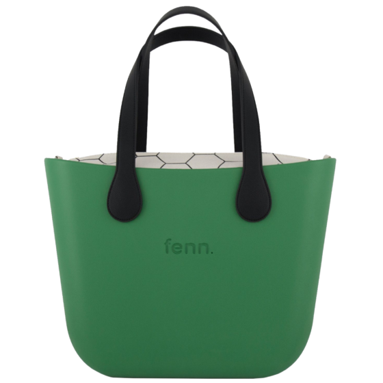 Fenn Collection 1534 Green flat handle printed hex inner front