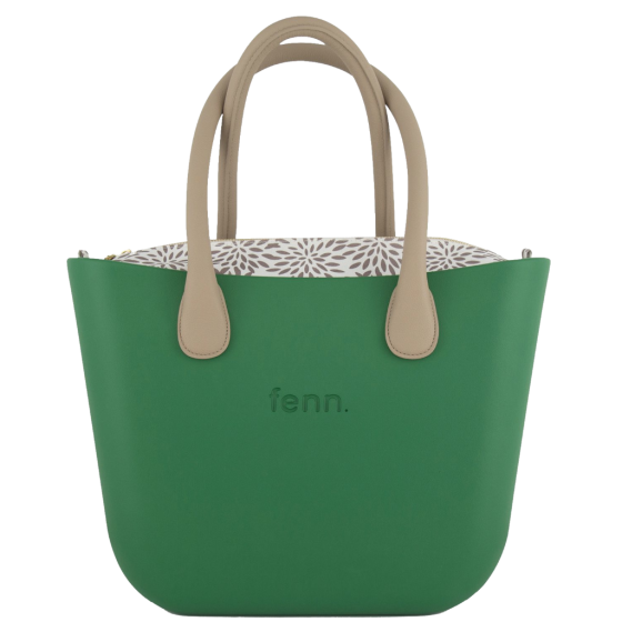 Fenn Collection 1535 Green round handle printed inner front