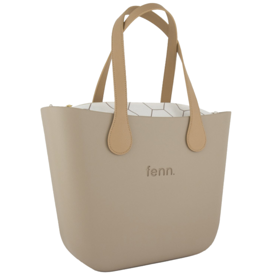 Fenn Collection 1537 Stone flat handle printed hex inner front3qrtr