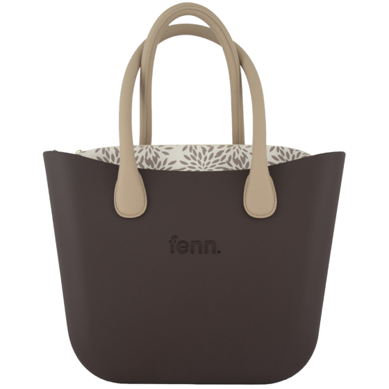 Fenn Collection 1538 Choc round handle printed inner front