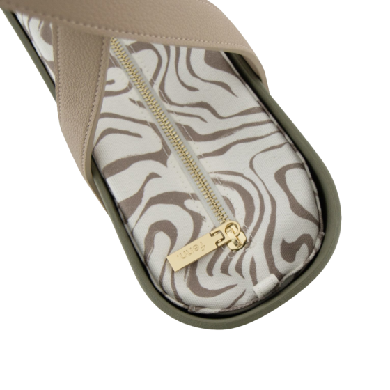 Fenn Collection 1540 Olive beige flat handle pattern inner top