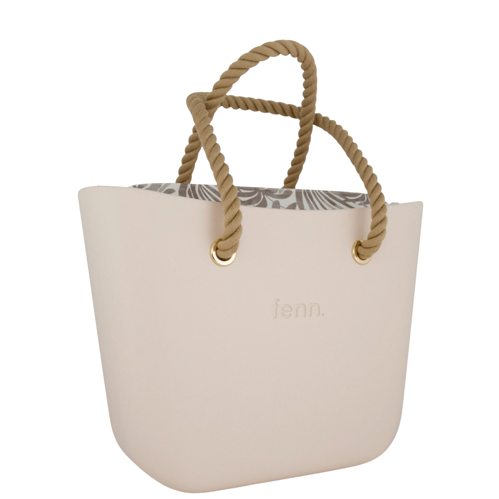 Fenn Original 1474 Nude rope handles printed inner front3qrtr primary
