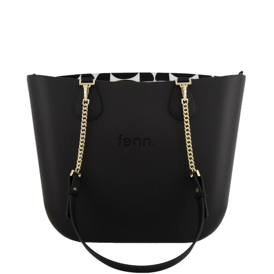 Fenn Original 1532 Black gold chain pattern inner front