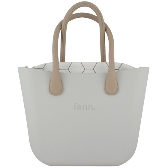 Fenn Original 1544 Light Grey round handle hex pattern inner front