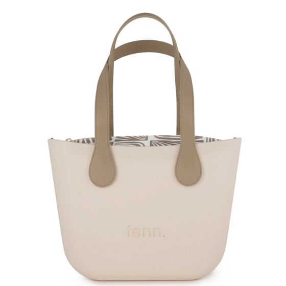Fenn Petite 9392 Nude flat stone handle inner print front