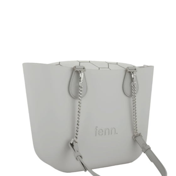 Fenn Petite 9460 Icy Grey Chain Hex Inner front3qrtr primary