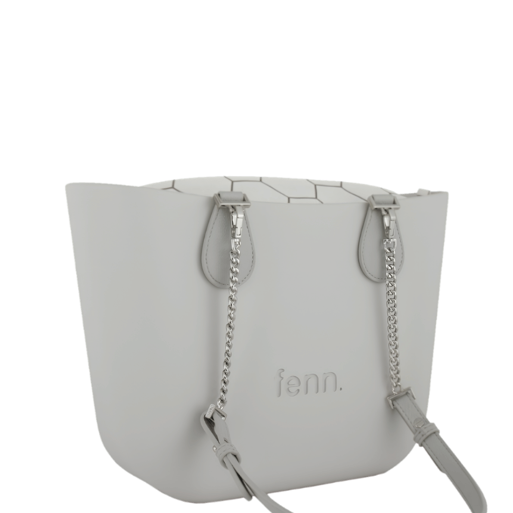 Fenn Petite 9460 Icy Grey Chain Hex Inner front3qrtr primary