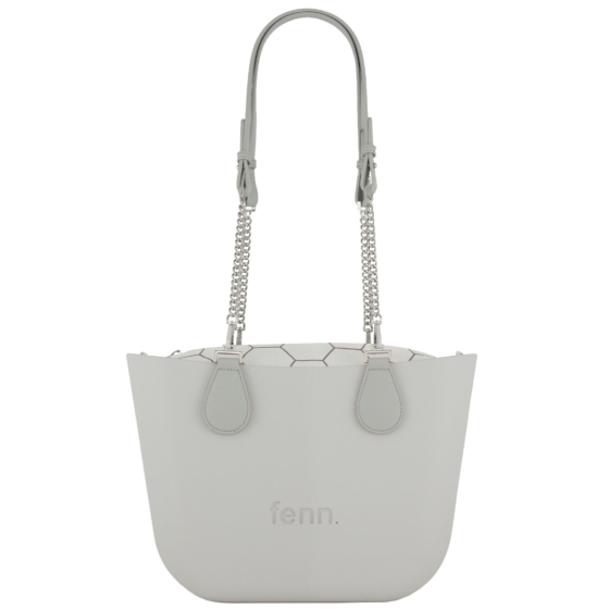 Fenn Petite 9460 Icy Grey Chain Hex Inner handle up