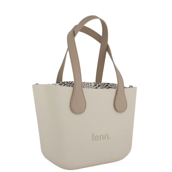 Fenn Petite 9465 Champagne flat stone handles printed inner front3qrtr