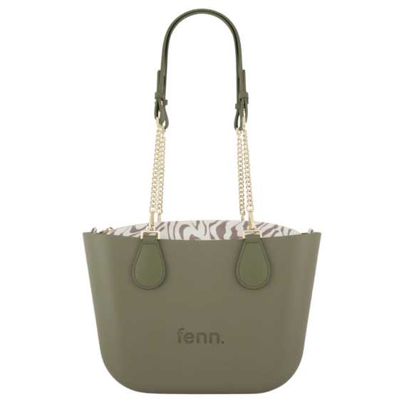 Fenn Petite 9466 Gold chain printed inner front hang