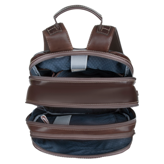Jekyll & Hide 3672 Oxford Leather Everyday backpack Mocha interior