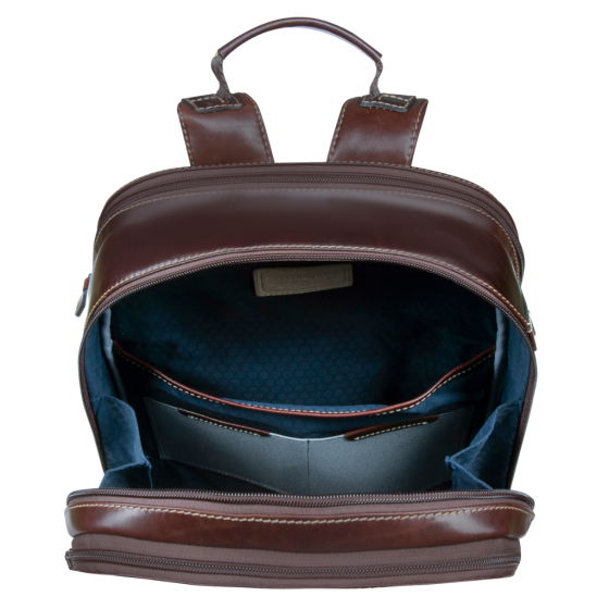 Jekyll & Hide 3672 Oxford Leather Everyday backpack Mocha interior2