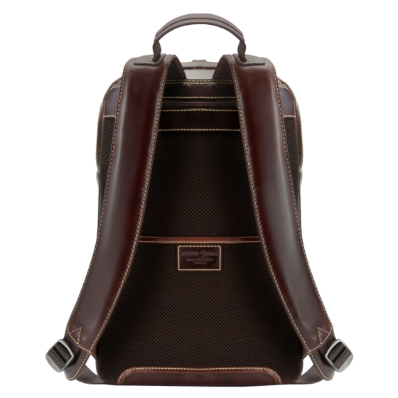 Jekyll & Hide 3672 Oxford Leather Everyday backpack Mocha rear