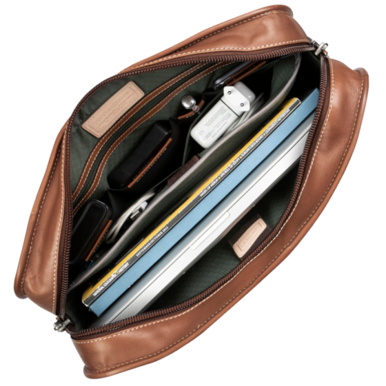 Jekyll and Hide 3684 Medium business bag colt interior1