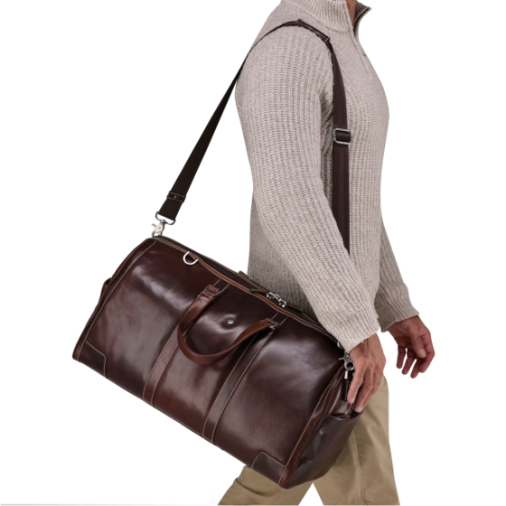 Jekyll and hide Montana Leather 3648 Weekender Mocha Lifestyle