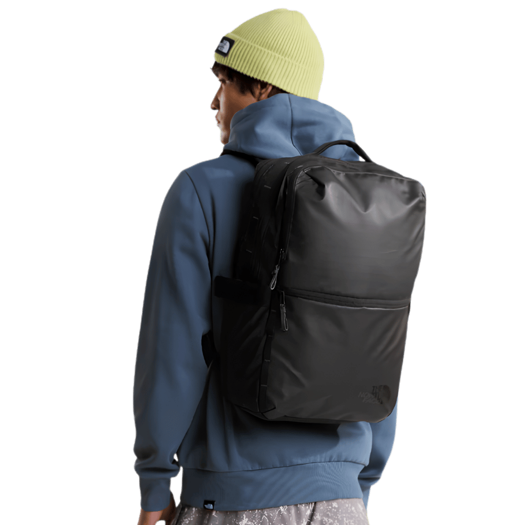 The North Face Base Camp Voyager Backpack Black 26L lifestyle1