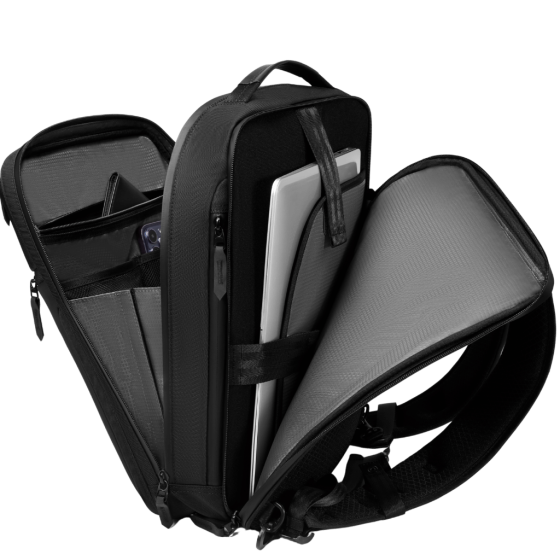 BG Berlin Nexus CEO Core Backpack KB24251 black interior1