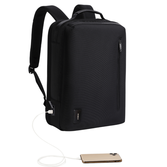 BG Berlin Nexus CEO Core KB2315 Bpack black front3qrtr charger