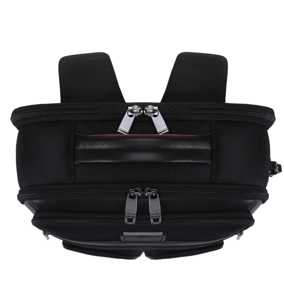BG Berlin Nexus CEO Metro BGKB0235A Laptop Backpack black top zip2