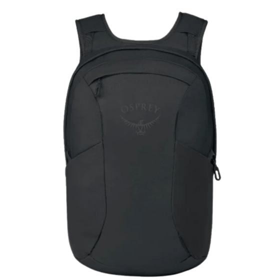 Osprey Farpoint Fairview TRavel daypack black front