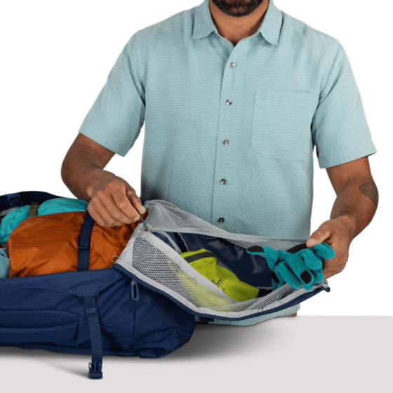 Osprey Farpoint Travel Pack extended fit Blue