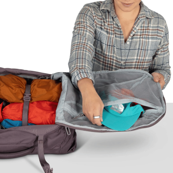 Osprey Fiarview 40L travel pack update features 6