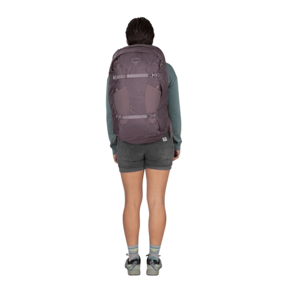 Osprey Fiarview 40L travel pack update features lifestyle size3